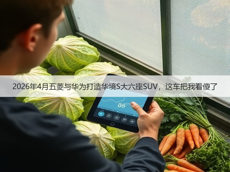 2026年4月五菱与华为打造华境S大六座SUV，这车把我看傻了