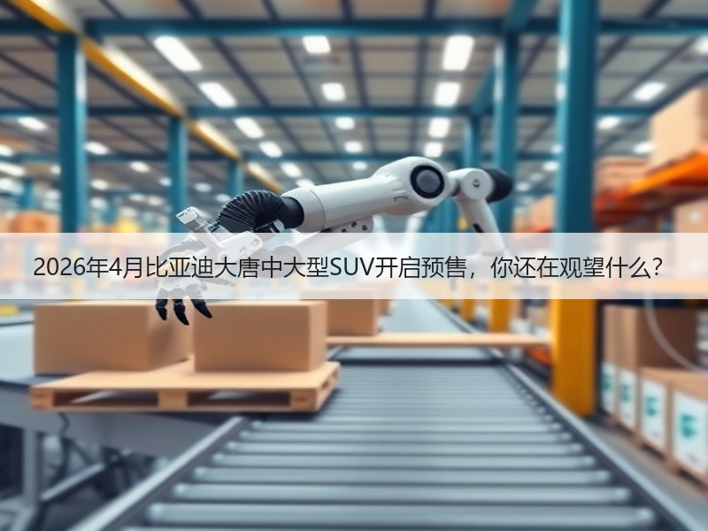 2026年4月比亚迪大唐中大型SUV开启预售，你还在观望什么？