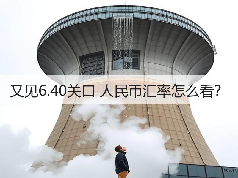 又见6.40关口 人民币汇率怎么看？