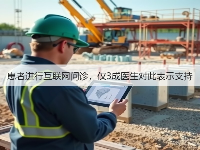 患者进行互联网问诊，仅3成医生对此表示支持