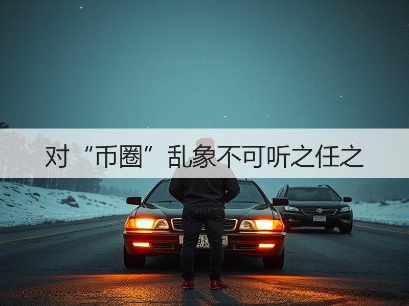 对“币圈”乱象不可听之任之