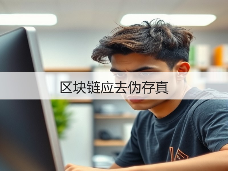 区块链应去伪存真