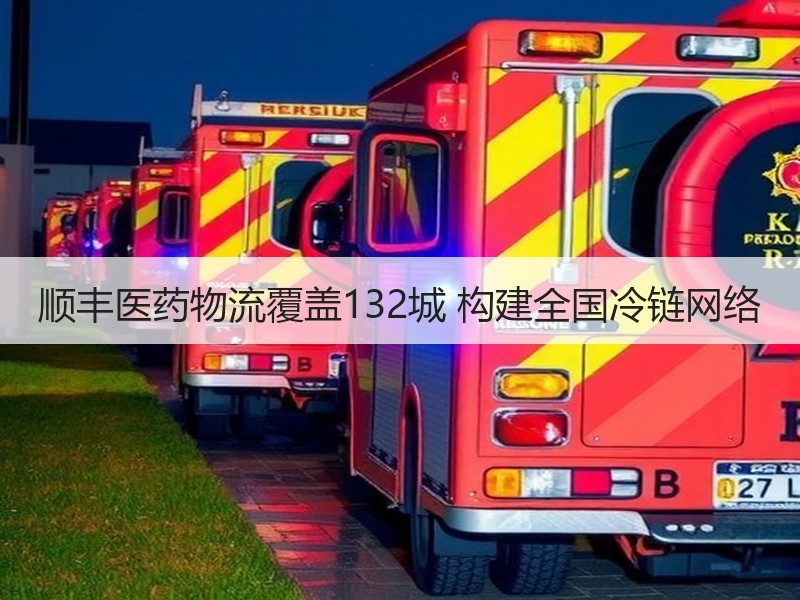 顺丰医药物流覆盖132城 构建全国冷链网络