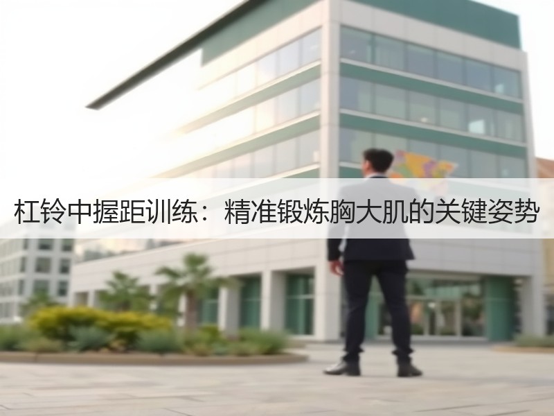 杠铃中握距训练：精准锻炼胸大肌的关键姿势