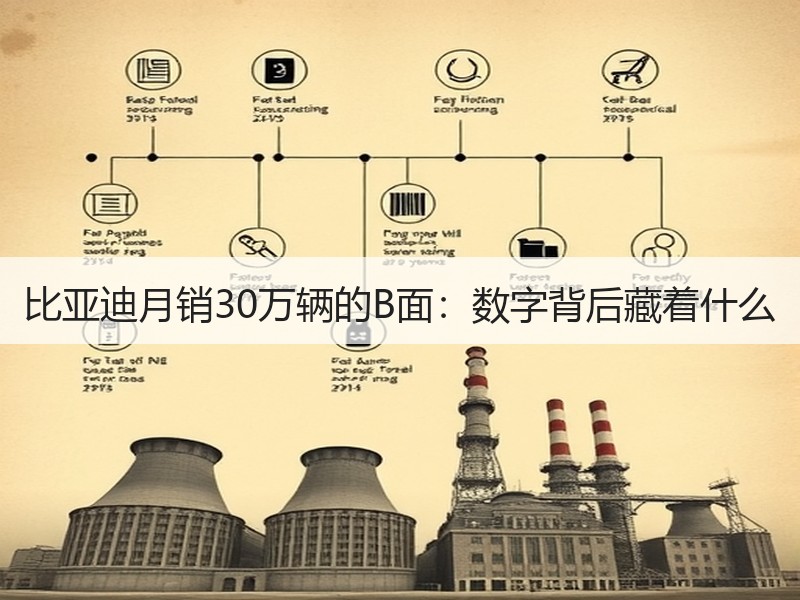 比亚迪月销30万辆的B面：数字背后藏着什么