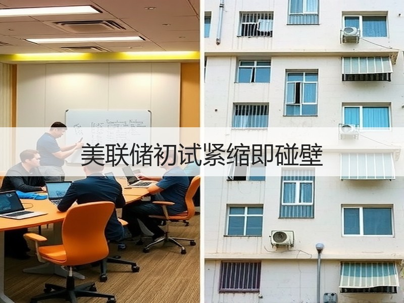 美联储初试紧缩即碰壁
