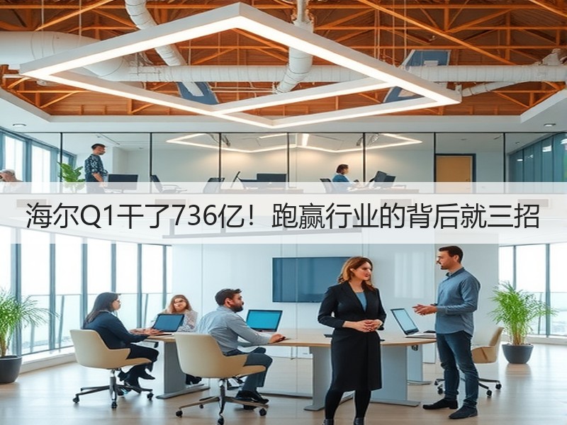 海尔Q1干了736亿！跑赢行业的背后就三招