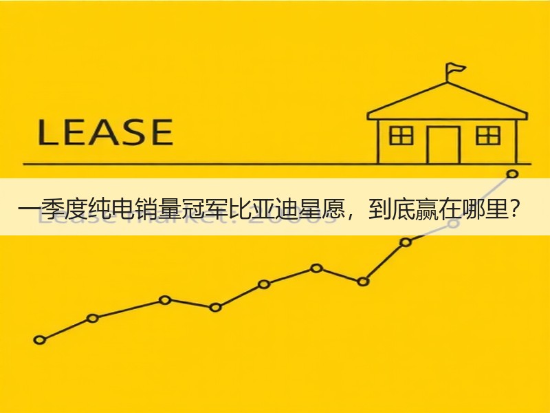 一季度纯电销量冠军比亚迪星愿，到底赢在哪里？