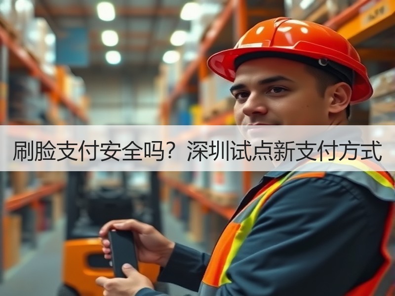 刷脸支付安全吗？深圳试点新支付方式