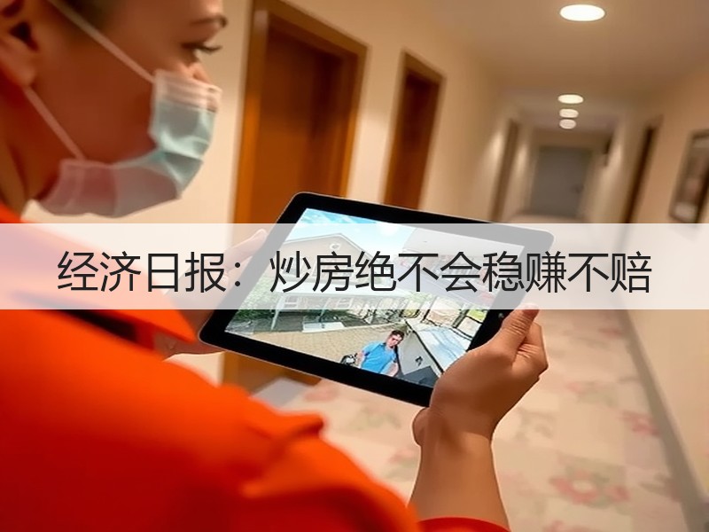 经济日报：炒房绝不会稳赚不赔