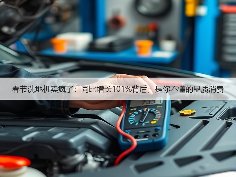 春节洗地机卖疯了：同比增长101%背后，是你不懂的品质消费