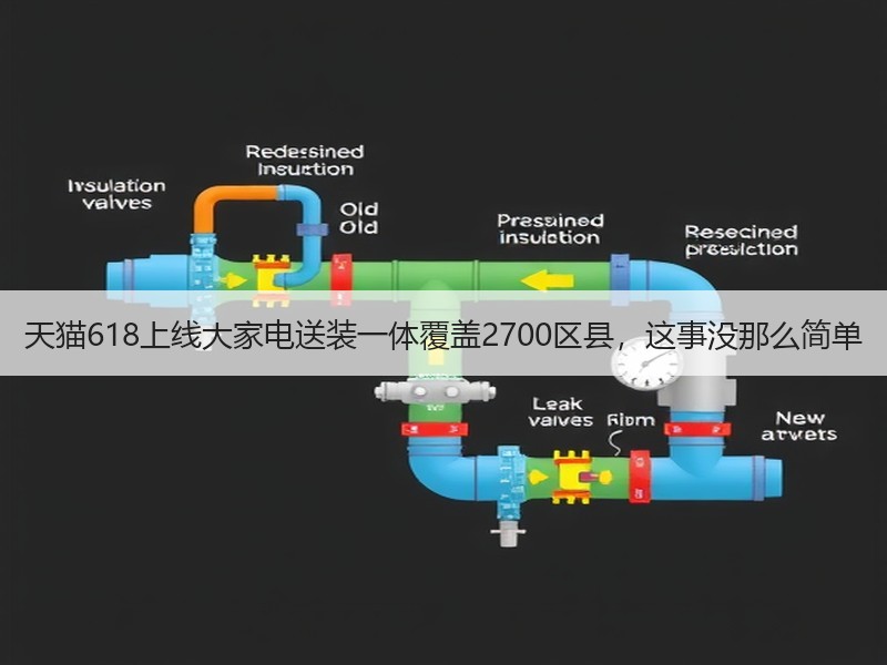 天猫618上线大家电送装一体覆盖2700区县，这事没那么简单