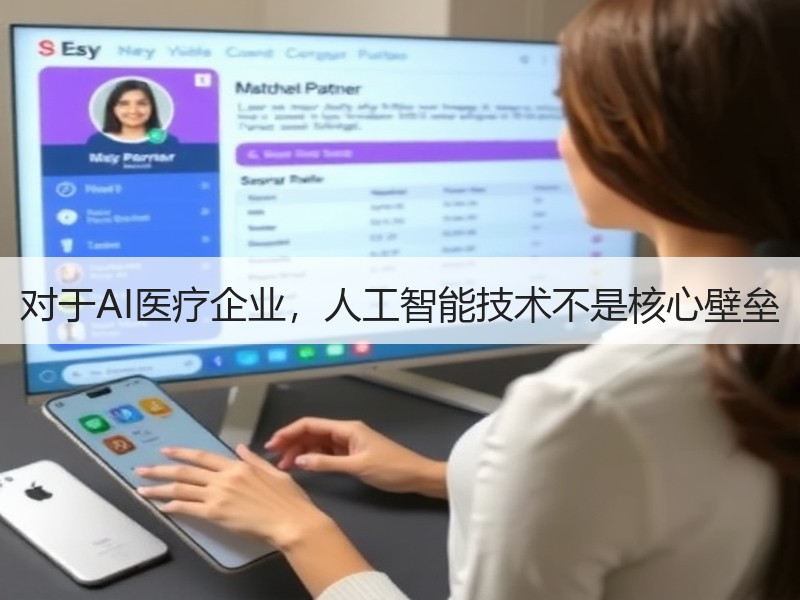对于AI医疗企业，人工智能技术不是核心壁垒