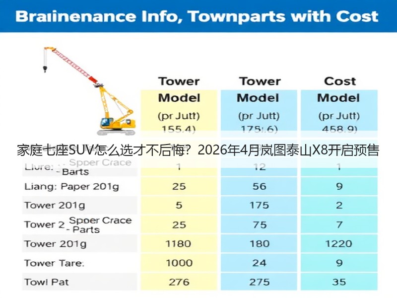 家庭七座SUV怎么选才不后悔？2026年4月岚图泰山X8开启预售