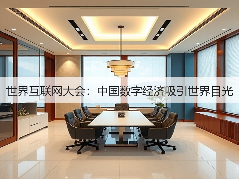 世界互联网大会：中国数字经济吸引世界目光