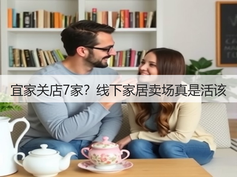 宜家关店7家？线下家居卖场真是活该