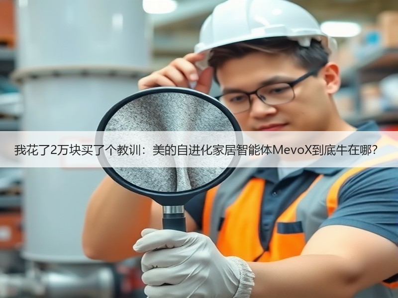 我花了2万块买了个教训：美的自进化家居智能体MevoX到底牛在哪？