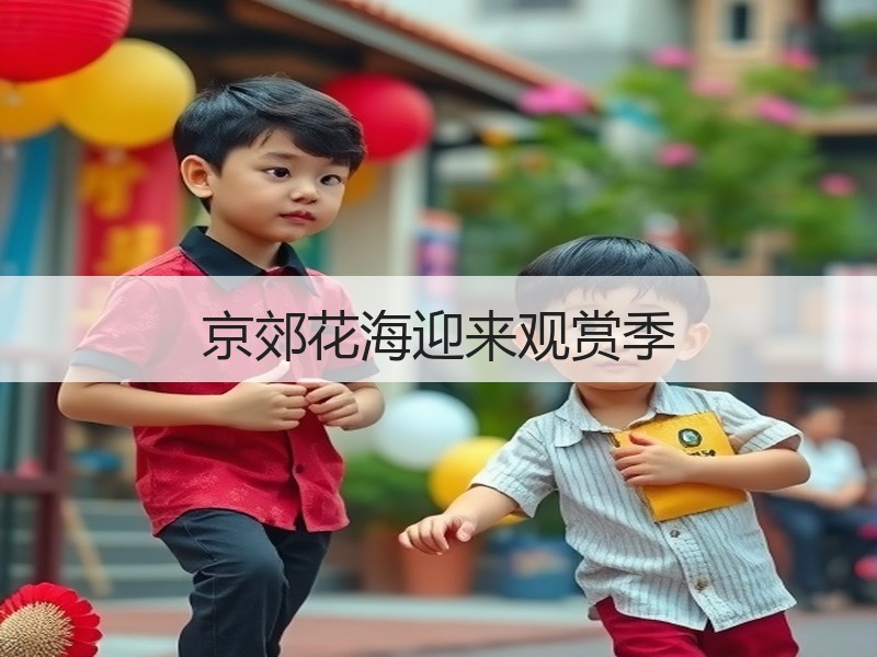京郊花海迎来观赏季