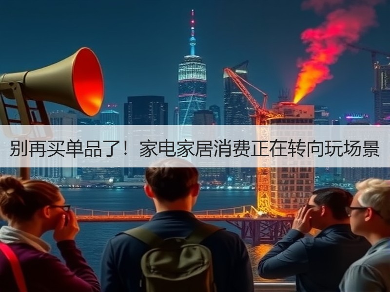 别再买单品了！家电家居消费正在转向玩场景