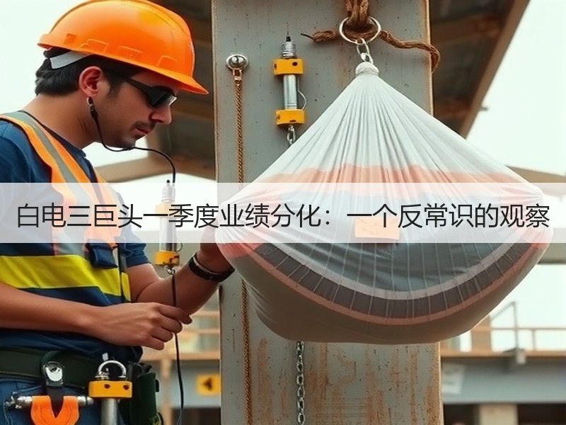白电三巨头一季度业绩分化：一个反常识的观察