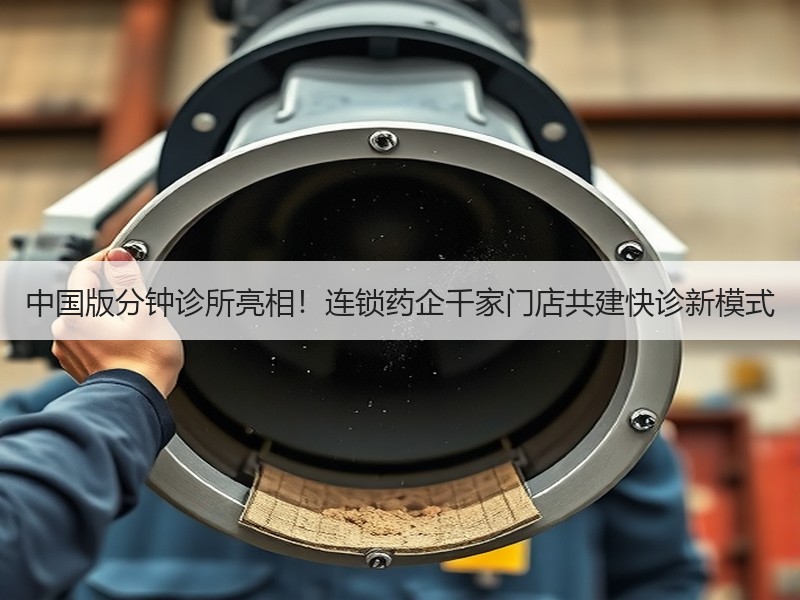 中国版分钟诊所亮相！连锁药企千家门店共建快诊新模式
