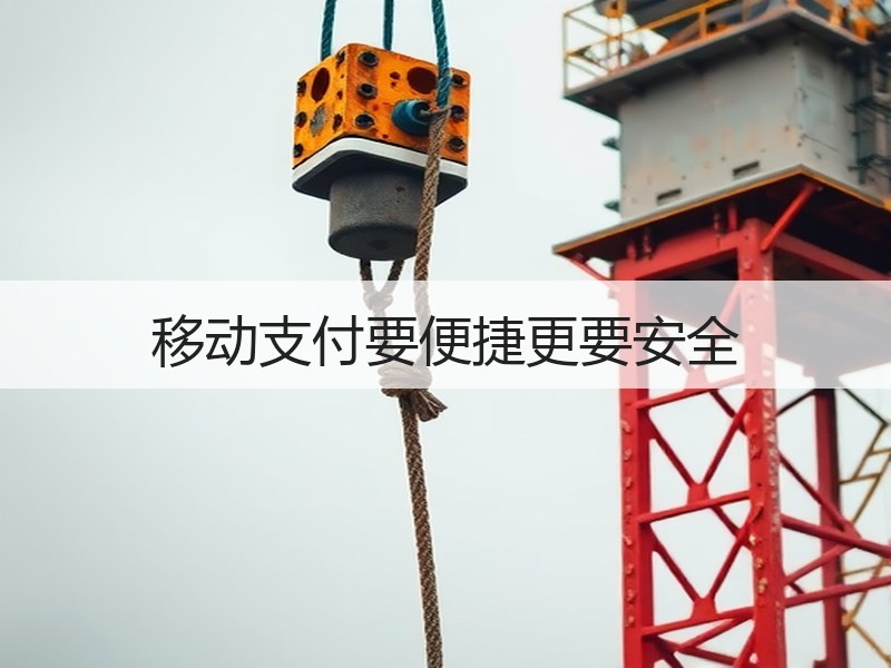 移动支付要便捷更要安全