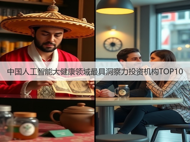 中国人工智能大健康领域最具洞察力投资机构TOP10