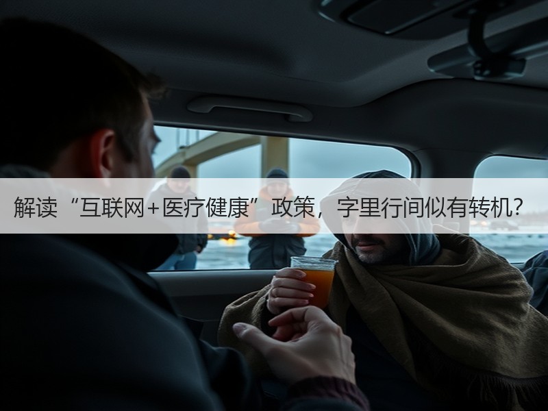 解读“互联网+医疗健康”政策，字里行间似有转机？