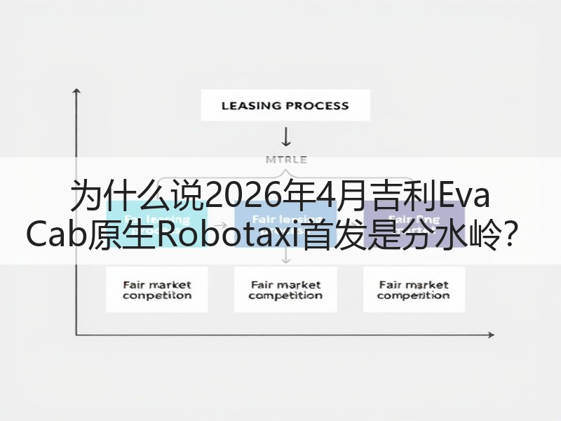 为什么说2026年4月吉利Eva Cab原生Robotaxi首发是分水岭？
