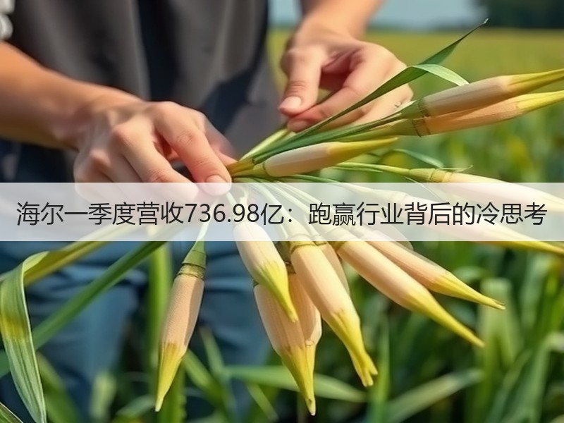 海尔一季度营收736.98亿：跑赢行业背后的冷思考