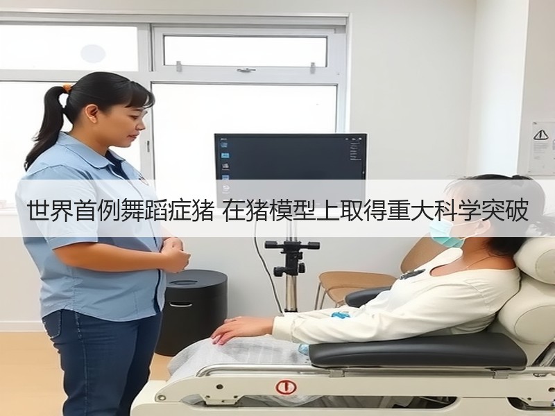 世界首例舞蹈症猪 在猪模型上取得重大科学突破
