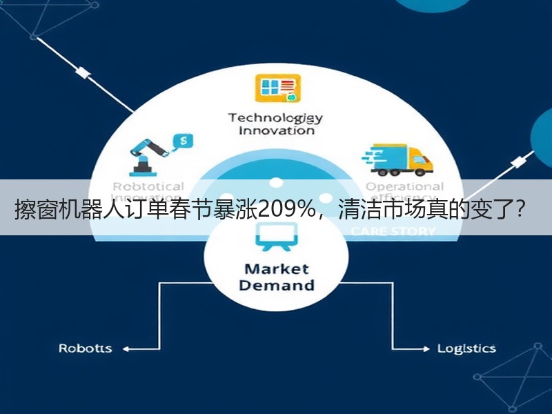 擦窗机器人订单春节暴涨209%，清洁市场真的变了？