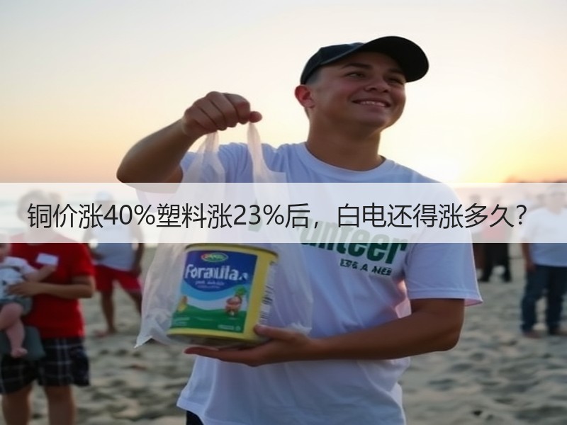 铜价涨40%塑料涨23%后，白电还得涨多久？