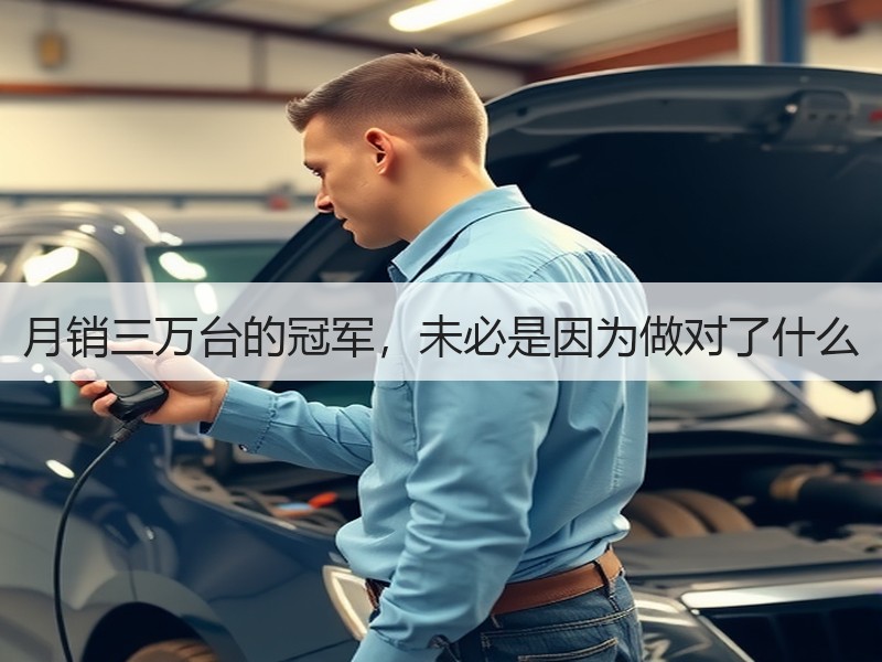 月销三万台的冠军，未必是因为做对了什么