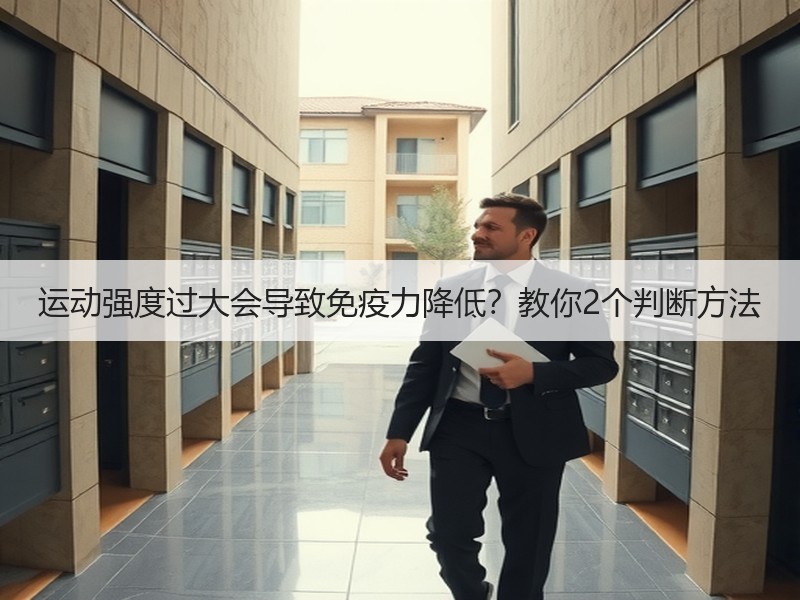 运动强度过大会导致免疫力降低？教你2个判断方法