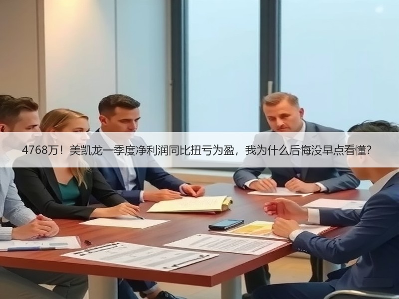 4768万！美凯龙一季度净利润同比扭亏为盈，我为什么后悔没早点看懂？