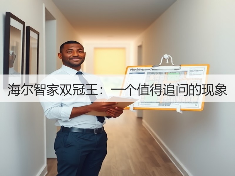 海尔智家双冠王：一个值得追问的现象