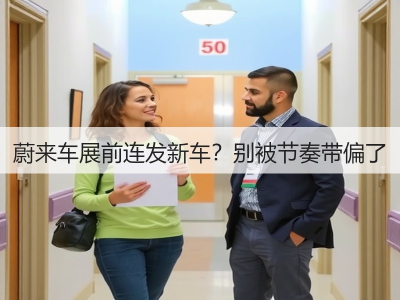 蔚来车展前连发新车？别被节奏带偏了