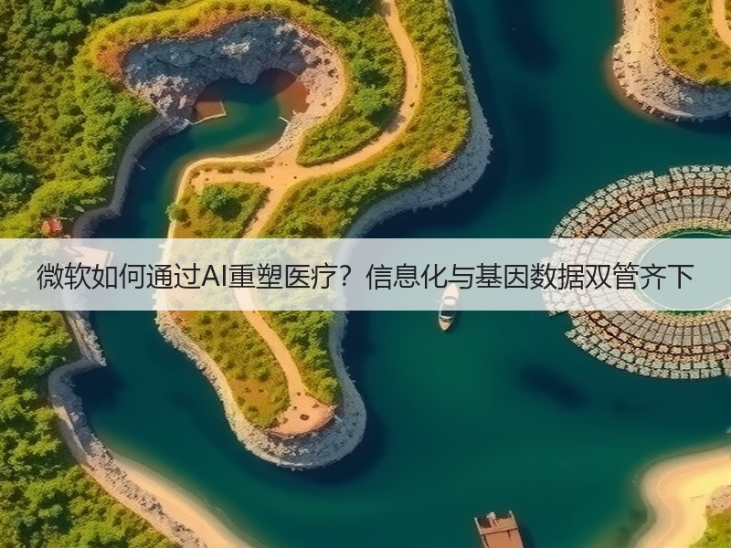 微软如何通过AI重塑医疗？信息化与基因数据双管齐下