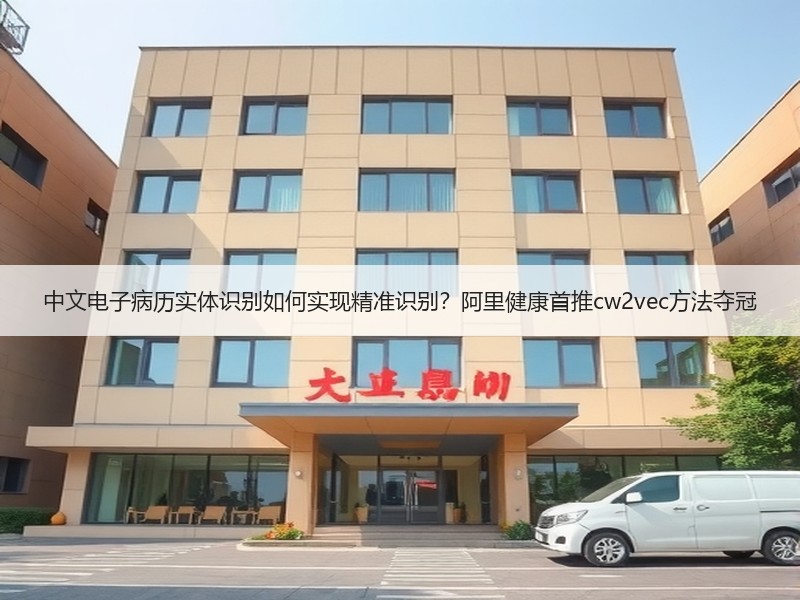 中文电子病历实体识别如何实现精准识别？阿里健康首推cw2vec方法夺冠