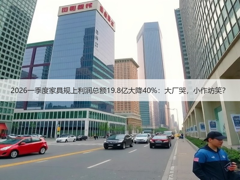 2026一季度家具规上利润总额19.8亿大降40%：大厂哭，小作坊笑？