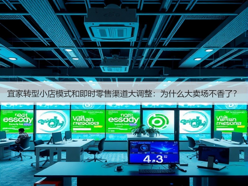 宜家转型小店模式和即时零售渠道大调整：为什么大卖场不香了？