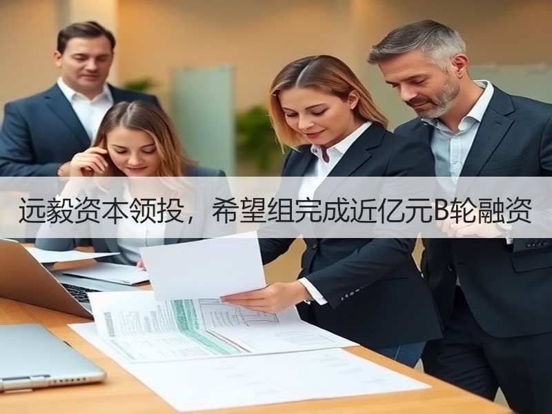 远毅资本领投，希望组完成近亿元B轮融资