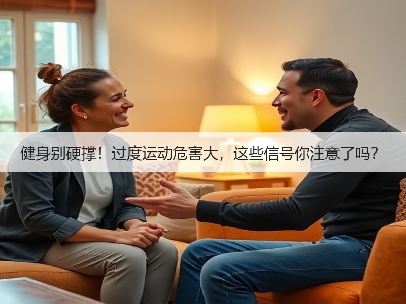 健身别硬撑！过度运动危害大，这些信号你注意了吗？