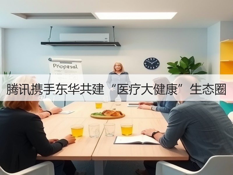 腾讯携手东华共建“医疗大健康”生态圈