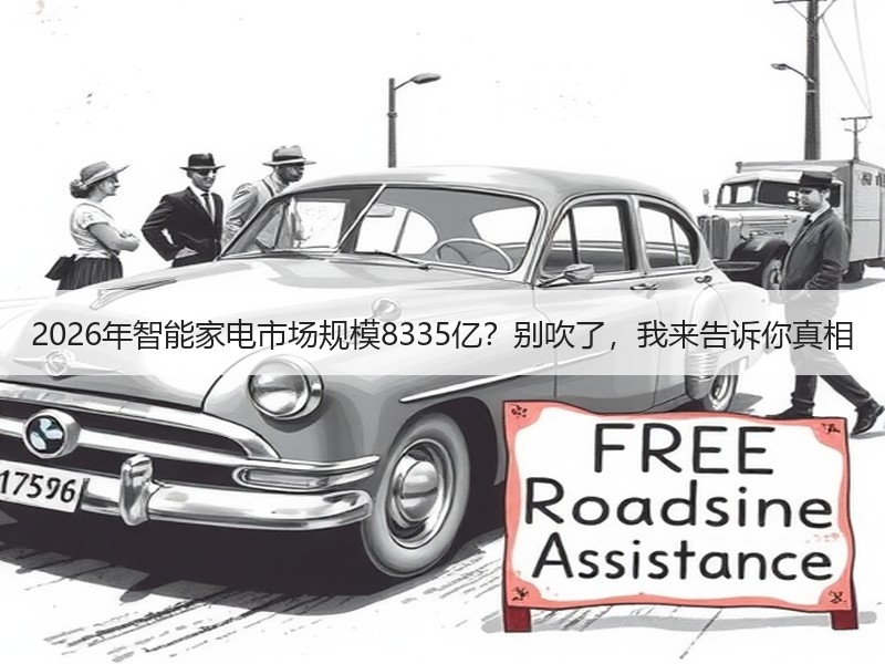 2026年智能家电市场规模8335亿？别吹了，我来告诉你真相