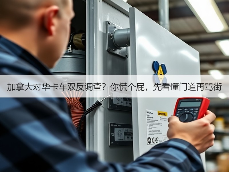 加拿大对华卡车双反调查？你慌个屁，先看懂门道再骂街