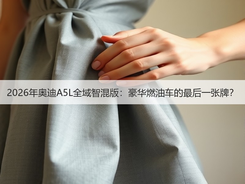 2026年奥迪A5L全域智混版：豪华燃油车的最后一张牌？