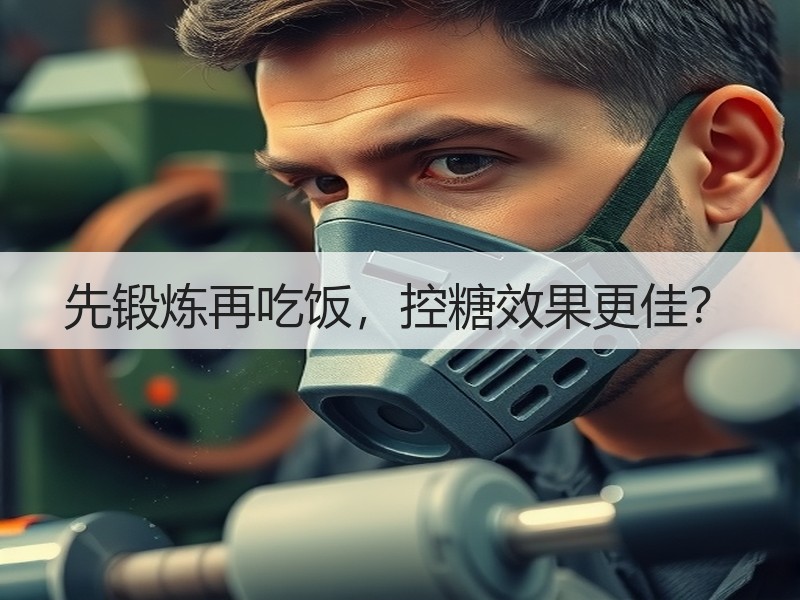 先锻炼再吃饭，控糖效果更佳？