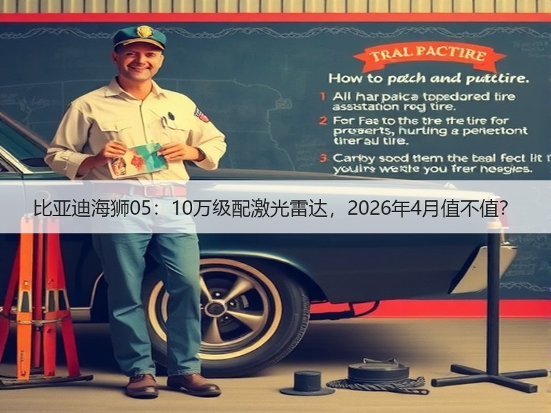 比亚迪海狮05：10万级配激光雷达，2026年4月值不值？
